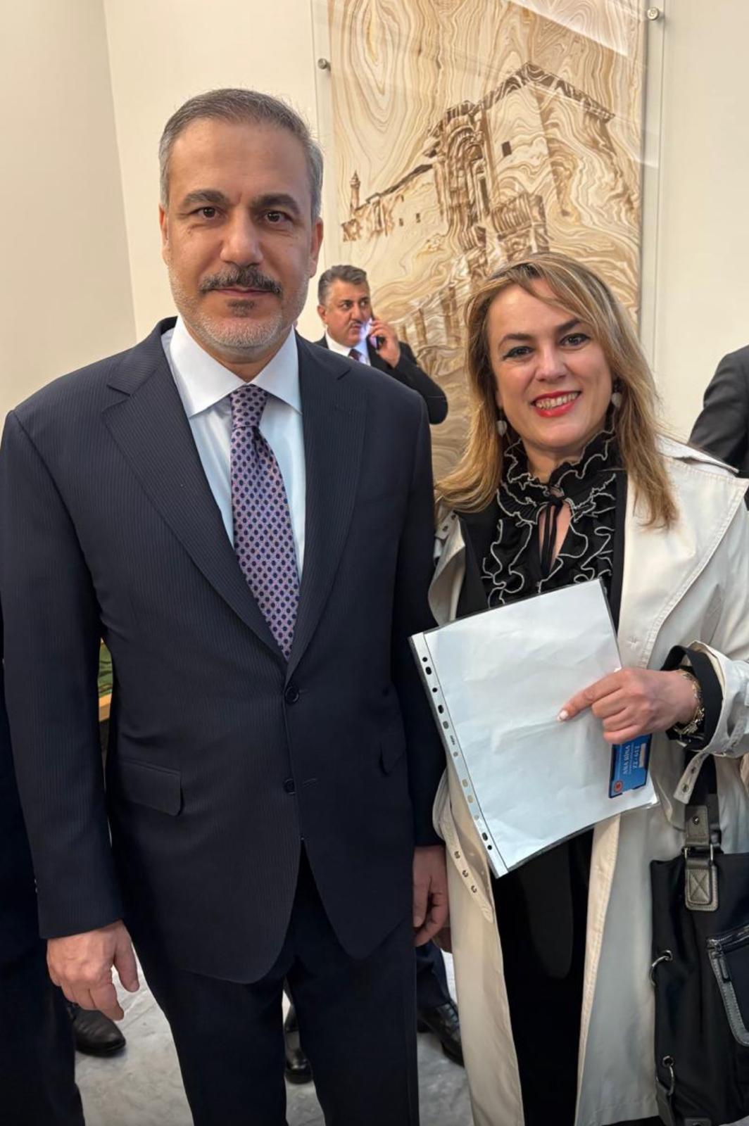 Dışişleri Bakanı Hakan Fidan TÜDAS Heyeti ile Görüşme